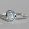 Ring Blautopas facettiert 925 Silber